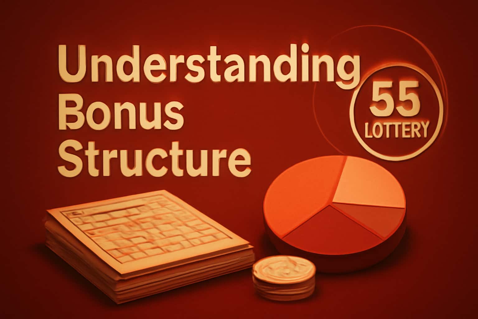 An informative visual related to the 55 Lottery bonus structure.