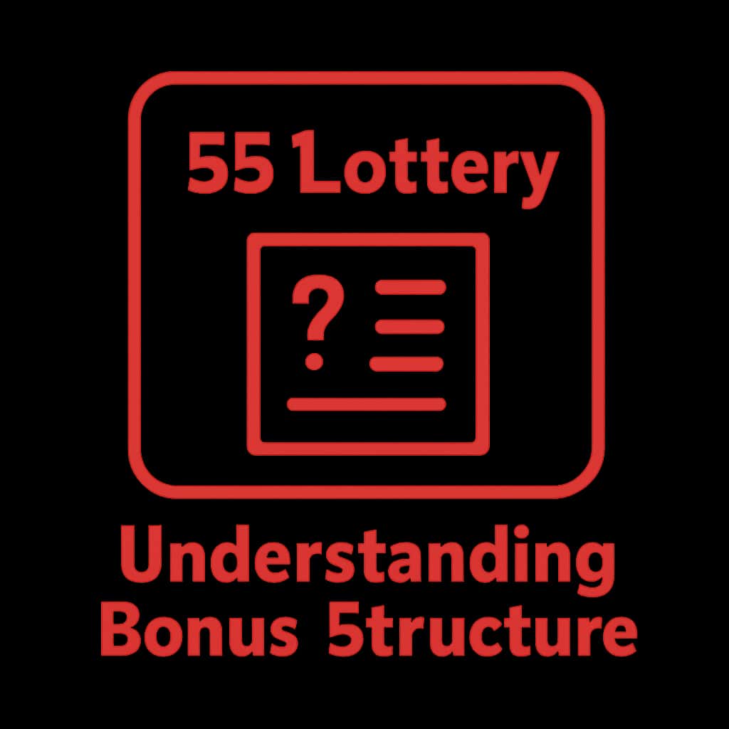 An icon representing the 55 Lottery bonus structure.